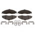 Raybestos MGD749MH Disc Brake Pad Set Raybestos R-Line Metallic Brake Pad Set