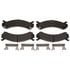 MGD784CH by RAYBESTOS - Raybestos R-Line Ceramic Brake Pad Set