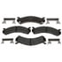 Raybestos MGD784MH Disc Brake Pad Set Raybestos R-Line Metallic Brake Pad Set