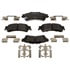 Raybestos MGD792MH Disc Brake Pad Set Raybestos R-Line Metallic Brake Pad Set
