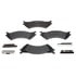 MGD802MH by RAYBESTOS - Raybestos R-Line Metallic Brake Pad Set