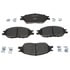 Raybestos MGD803MH Disc Brake Pad Set Raybestos R-Line Metallic Brake Pad Set