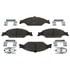 Raybestos MGD804MH Disc Brake Pad Set Raybestos R-Line Metallic Brake Pad Set