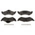 Raybestos MGD820MH Disc Brake Pad Set Raybestos R-Line Metallic Brake Pad Set