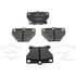 MGD823CH by RAYBESTOS - Raybestos R-Line Ceramic Brake Pad Set