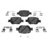 MGD817CH by RAYBESTOS - Raybestos R-Line Ceramic Brake Pad Set