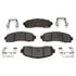 MGD833CH by RAYBESTOS - Raybestos R-Line Ceramic Brake Pad Set