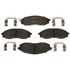 Raybestos MGD830MH Disc Brake Pad Set Raybestos R-Line Metallic Brake Pad Set
