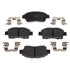 Raybestos MGD831CH Disc Brake Pad Set Raybestos R-Line Ceramic Brake Pad Set