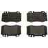 MGD847M by RAYBESTOS - Raybestos R-Line Metallic Brake Pad Set