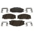 MGD864CH by RAYBESTOS - Raybestos R-Line Ceramic Brake Pad Set