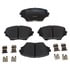 MGD862CH by RAYBESTOS - Raybestos R-Line Ceramic Brake Pad Set