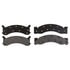 MGD87M by RAYBESTOS - Raybestos R-Line Metallic Brake Pad Set