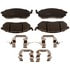 MGD888ACH by RAYBESTOS - Raybestos R-Line Ceramic Brake Pad Set