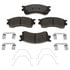 MGD893CH by RAYBESTOS - Raybestos R-Line Ceramic Brake Pad Set