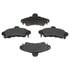 MGD899M by RAYBESTOS - Raybestos R-Line Metallic Brake Pad Set