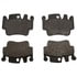 MGD917M by RAYBESTOS - Raybestos R-Line Metallic Brake Pad Set