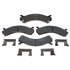 Raybestos MGD909CH Disc Brake Pad Set Raybestos R-Line Ceramic Brake Pad Set