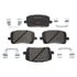 Raybestos MGD923CH Disc Brake Pad Set Raybestos R-Line Ceramic Brake Pad Set