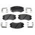 MGD924CH by RAYBESTOS - Raybestos R-Line Ceramic Brake Pad Set