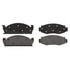 Raybestos MGD91M Disc Brake Pad Set Raybestos R-Line Metallic Brake Pad Set