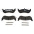 MGD932CH by RAYBESTOS - Raybestos R-Line Ceramic Brake Pad Set