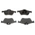 MGD939M by RAYBESTOS - Raybestos R-Line Metallic Brake Pad Set