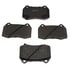 MGD960M by RAYBESTOS - Raybestos R-Line Metallic Brake Pad Set