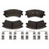 MGD957MH by RAYBESTOS - Raybestos R-Line Metallic Brake Pad Set