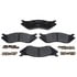 MGD966MH by RAYBESTOS - Raybestos R-Line Metallic Brake Pad Set