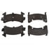 MGD988C by RAYBESTOS - Raybestos R-Line Ceramic Brake Pad Set