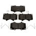 MGD976CH by RAYBESTOS - Raybestos R-Line Ceramic Brake Pad Set