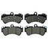 PGD1007M by RAYBESTOS - Raybestos Element3 Metallic Brake Pad Set