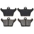 Raybestos PGD1034M Parking Brake Disc Brake Pad Set Raybestos Element3 Metallic Parking Brake Pad Set
