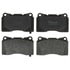 PGD1050AM by RAYBESTOS - Raybestos Element3 Metallic Brake Pad Set