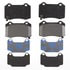 PGD1053M by RAYBESTOS - Raybestos Element3 Metallic Brake Pad Set