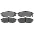 PGD1073C by RAYBESTOS - Raybestos Element3 Ceramic Brake Pad Set