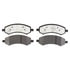 PGD1084M by RAYBESTOS - Raybestos Element3 Metallic Brake Pad Set