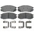 PGD1104C by RAYBESTOS - Raybestos Element3 Ceramic Brake Pad Set