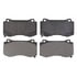 PGD1149M by RAYBESTOS - Brake Parts Inc Raybestos Element3 Overstock Metallic Disc Brake Pad Set