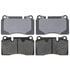 PGD1165M by RAYBESTOS - Raybestos Element3 Metallic Brake Pad Set