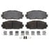 PGD1184C by RAYBESTOS - Brake Parts Inc Raybestos Element3 Overstock Ceramic Disc Brake Pad Set