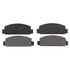 PGD131M by RAYBESTOS - Raybestos Element3 Metallic Brake Pad Set
