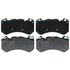 Raybestos PGD1291M Disc Brake Pad Set Raybestos Element3 Metallic Brake Pad Set