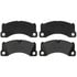 PGD1349M by RAYBESTOS - Raybestos Element3 Metallic Brake Pad Set