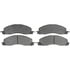 Raybestos PGD1399M Disc Brake Pad Set Raybestos Element3 Metallic Brake Pad Set