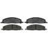 Raybestos PGD1400M Disc Brake Pad Set Raybestos Element3 Metallic Brake Pad Set