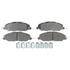 PGD1463C by RAYBESTOS - Raybestos Element3 Ceramic Brake Pad Set