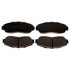 Raybestos PGD1521C Disc Brake Pad Set Raybestos Element3 Ceramic Brake Pad Set