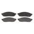PGD177 by RAYBESTOS - Raybestos Element3 Organic Brake Pad Set